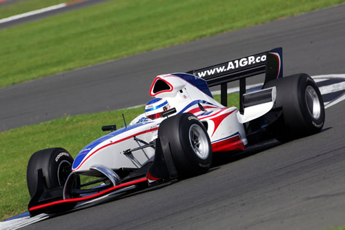De Britse A1GP bolide