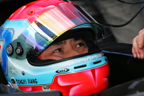 Jiang Tengyi, de 20 jarige coureur voor China
