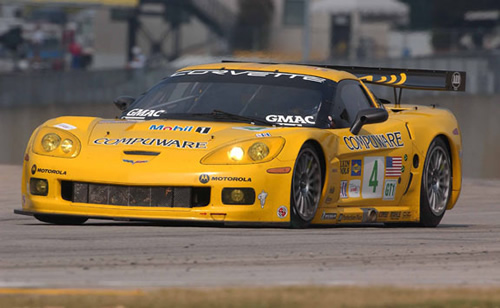 De Corvette C6-R van Corvette Racing
