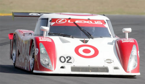 Jan Lammers in de Pontiac Riley
