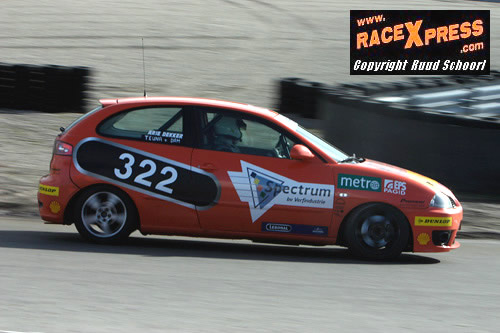 Dekker Racing scheurde met de Seat Ibiza naar P3 in de derde divisie