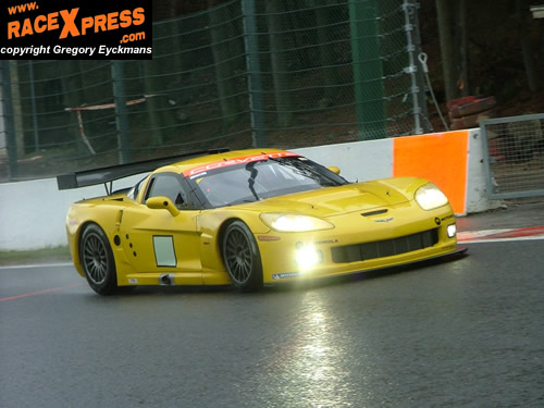 Ook de C6-R van GLPK werd vandaag aan de tand gevoeld op het circuit van Spa Francorchamps