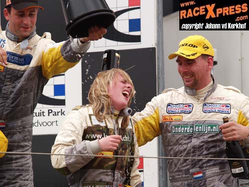 Het podium !