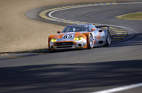 Spyker in actie