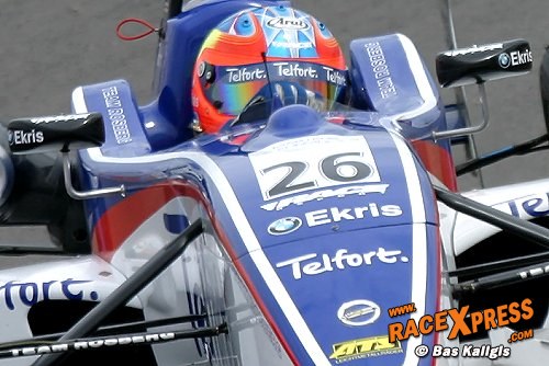 Giedo van der Garde in actie