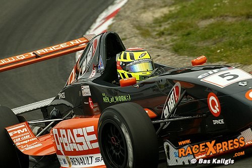 Renger van der Zande, hier actief met de Formule Renault 2.0