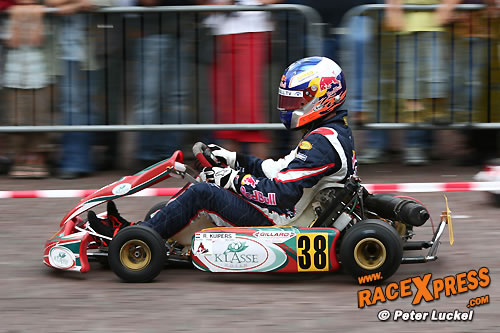 Robert Doornbos in actie