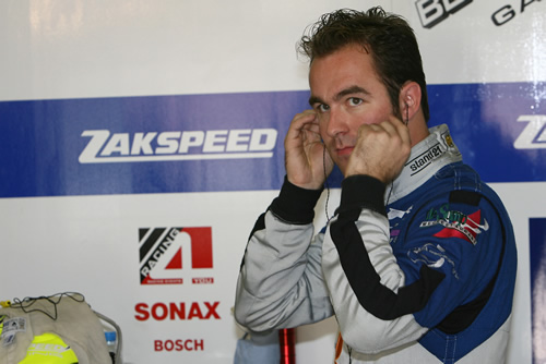 Jos Menten met Zakspeed Saleen op P9