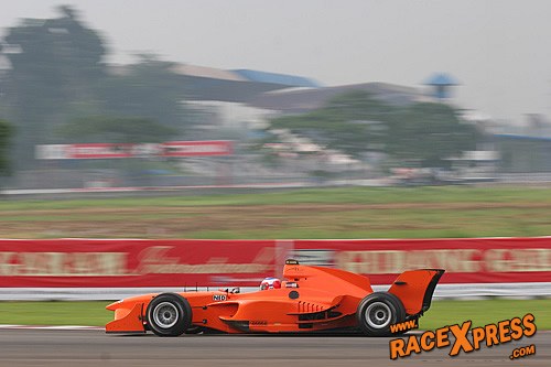 Jeroen Bleekemolen in actie op Sentul International Circuit te Indonesië