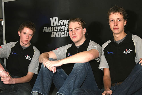 De NEC Formule Renault 2.0 piloten van Van Amersfoort Racing