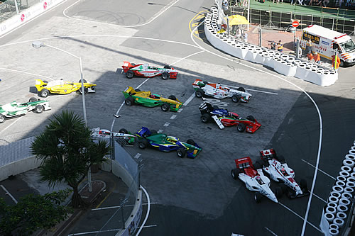 Chaos bij de start