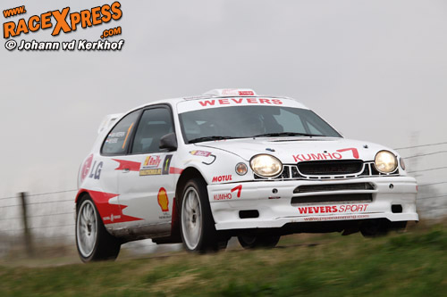 Erik Wevers in actie