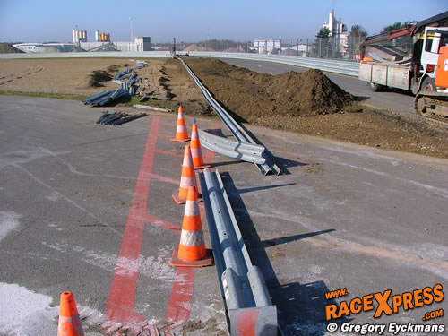 Acceleratiepiste wordt 6 meter verbreed