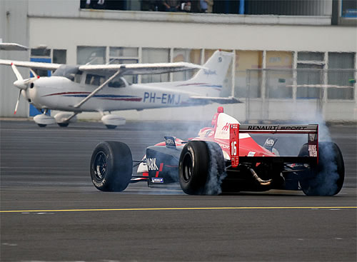 Xavier Maassen in actie
