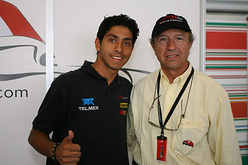 Salvador Duran (links) met teambaas Jo Ramirez