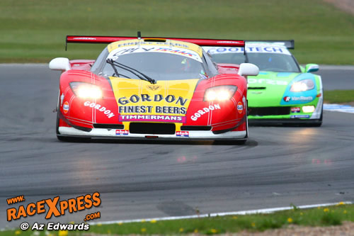 De snelle Mosler van het Gordon Team haalde de finish niet