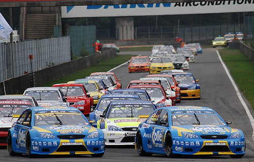 Start van de tweede race