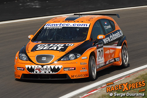 Tom Coronel moest het metde achtste plek doen
