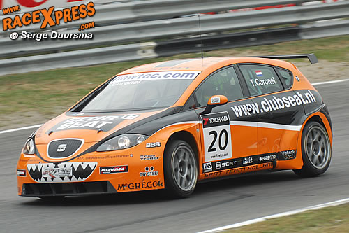 Tom Coronel in actie