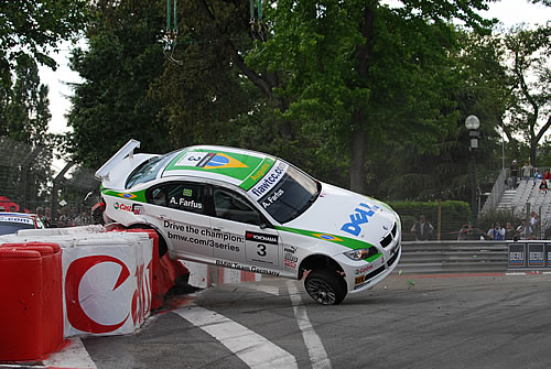 Augusto Farfus crasht hard