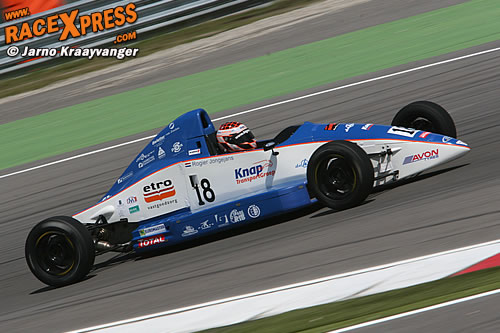 Rogier Jongejans in actie