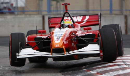 Justin Wilson spinde en finishte de race als derde / copyright: CCWS 2007