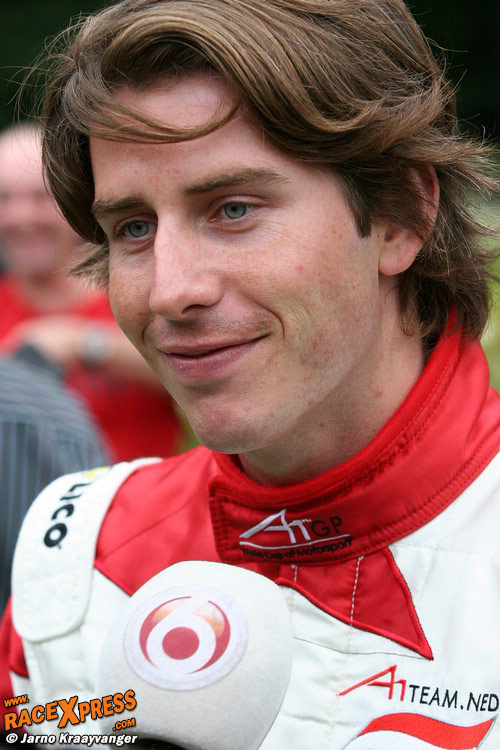 Arie Luyendyk junior kan niet wachten