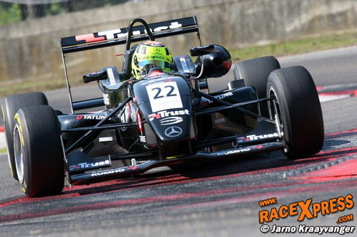 Renger van der Zande in actie