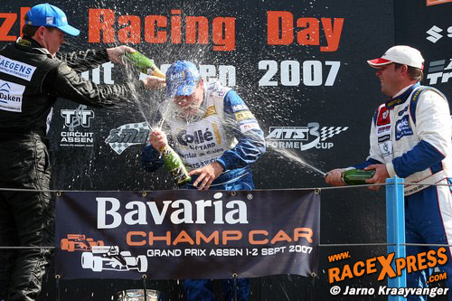 Feestvreugde op het podium