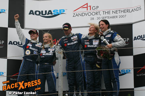 Podium eerste race Formido Suzuki Swift Cup