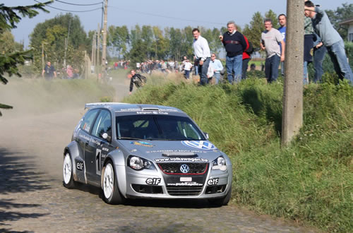 Freddy Loix in zijn Polo S2000 van René Georges, volgend jaar een Grande Punto Abarth of opnieuw de Polo?