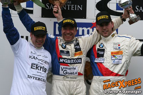 1. Tim Coronel, 2. Ricardo vd Ende, 3. Bertus Sanders