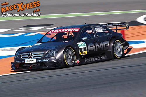 Mika Häkkinen heeft zijn laatste rondjes gereden in de C-Klasse AMG