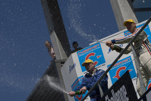Van Soelen uiterst blij op het podium