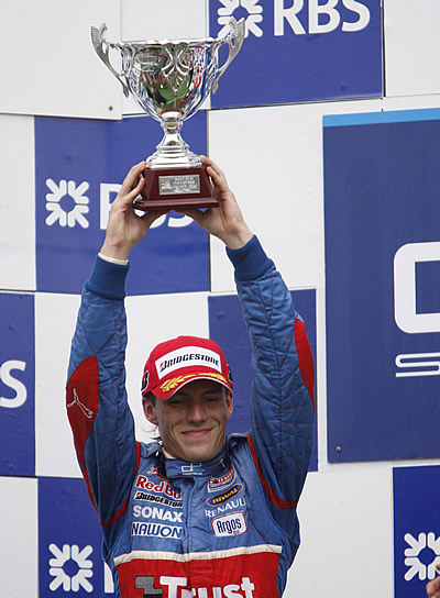 Yelmer Buurman op het podium