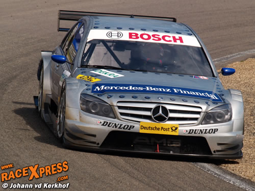 Bruno Spengler was met de vijfde plaats de beste Mercedes-rijder