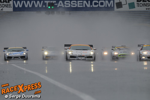 Start op nat TT-circuit