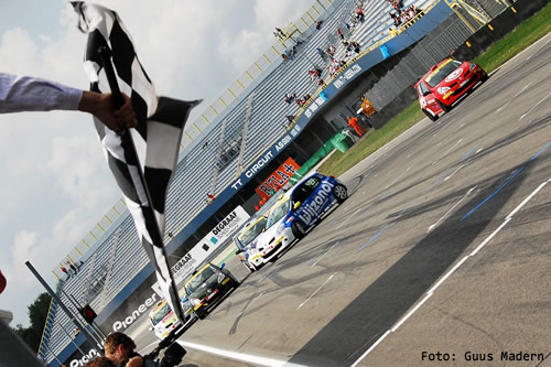 Knallend einde aan Clio Cup-race