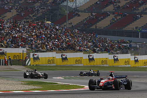 Giedo van der Garde behield plaats vier