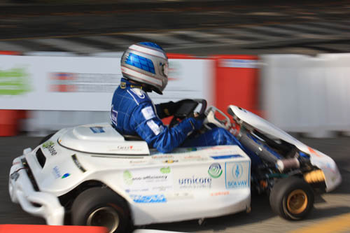 De Formula Zero 2009 kampioen kende pech in de hoofdrace
