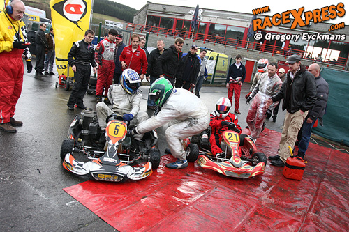 duels, zelfs in de pitlane