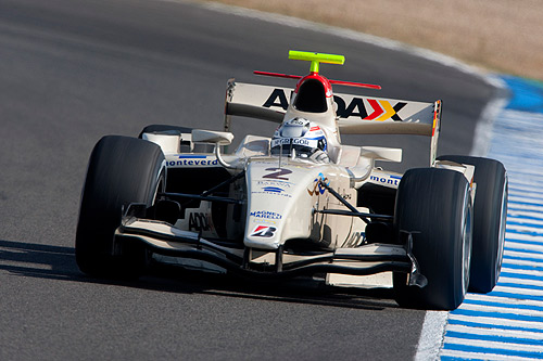 De test van Giedo van der Garde bij Barwa Addax