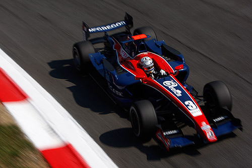 Giedo van der Garde in actie