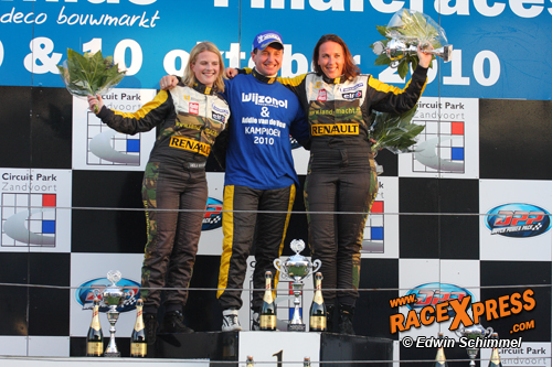 Clio Cup podium