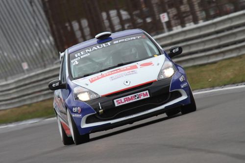 Het zat Ronald Morien niet mee in de Clio Cup