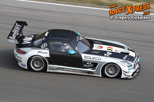 Mercedes SLS AMG van Retera, Ritskes en Vanthoor
