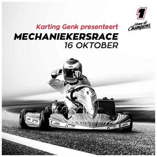 Karting Genk recreantenrace of mekaniekersrace