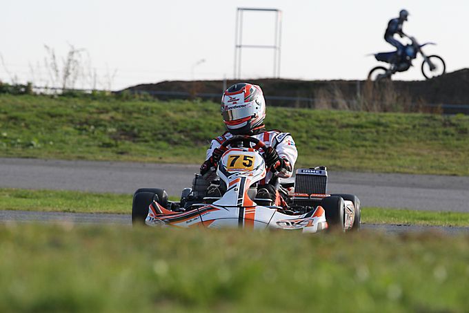 Lorenzo Stolk 75 OK1 Kart