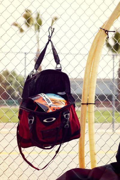 Tas met helm