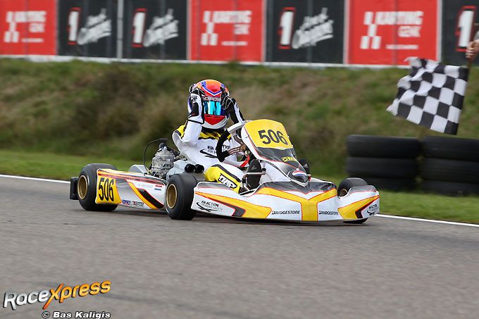 Mike van Vugt domineert tijdens EK CIK-FIA in Genk